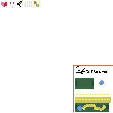 A sheet of interface bits
