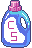 Washing liquid, the blue one